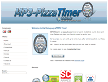 Tablet Screenshot of mp3timer.com